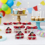 Elena gift boxes birthday party favor