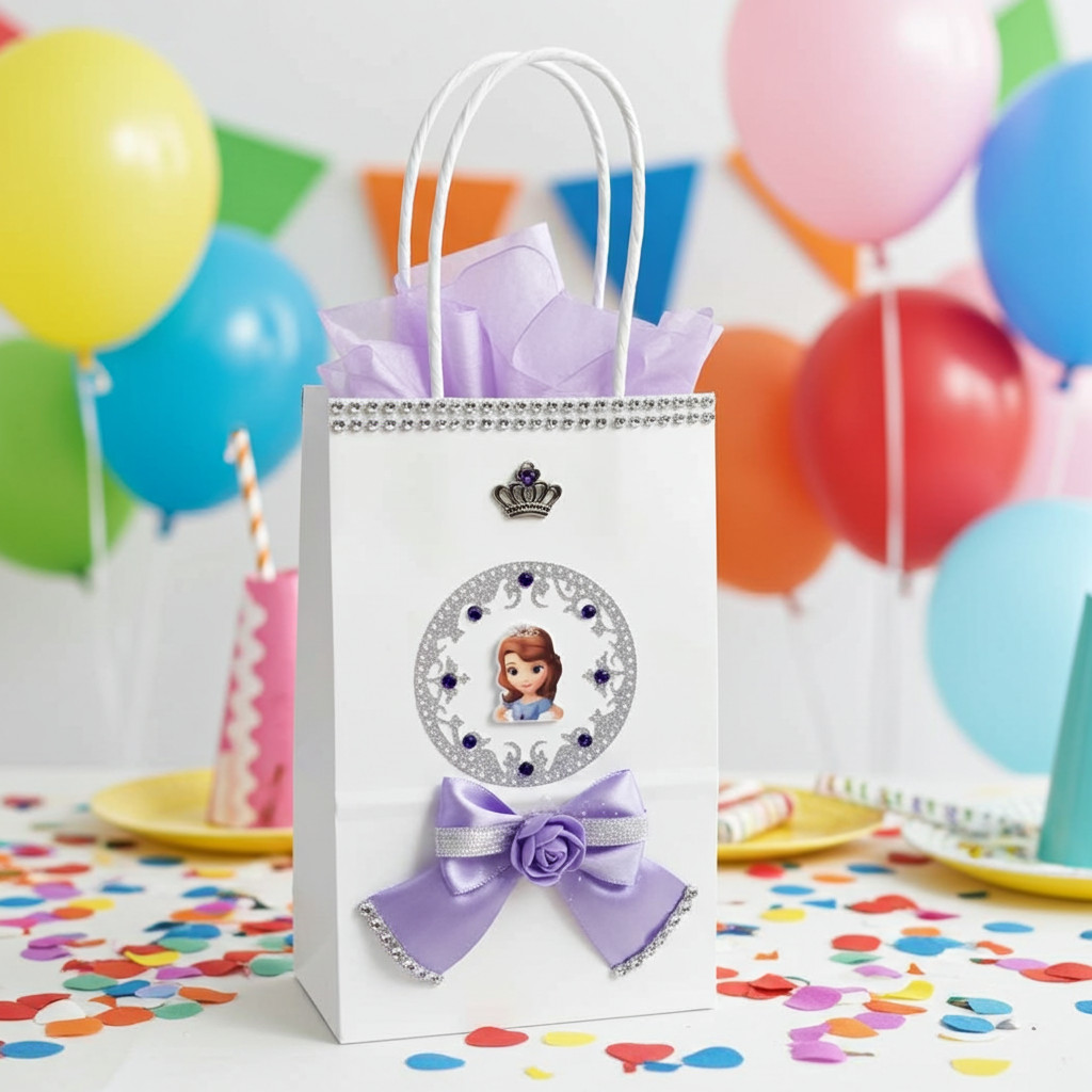 Sofia Birthday Party Gift Bags