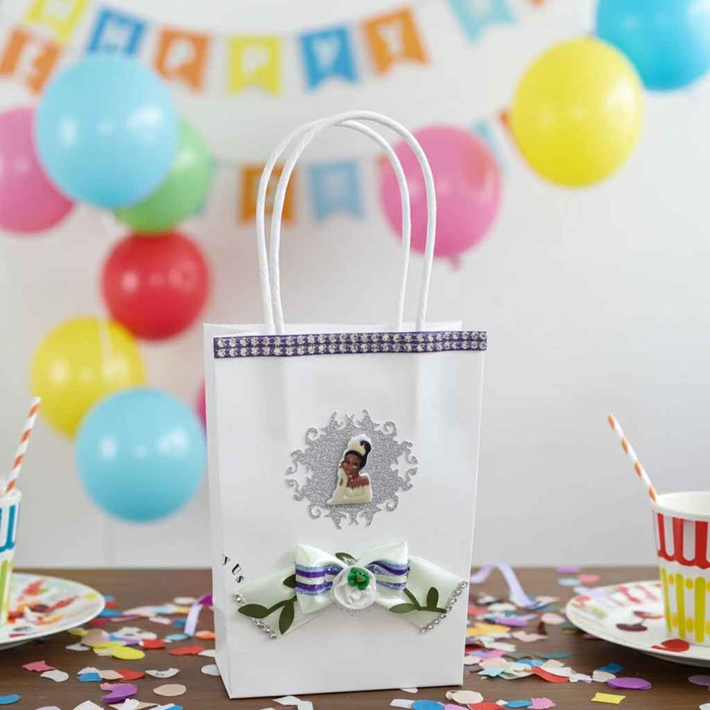 Tiana Birthday Party Gift Bags