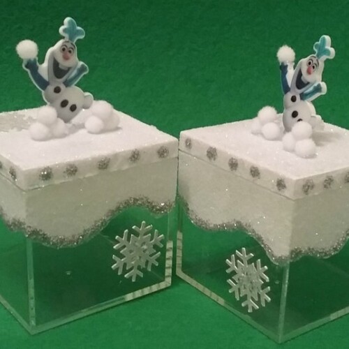 Olaf Frozen Birthday Party Gift Box