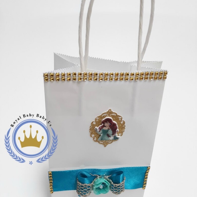 Princess Ariel Themed Party Gift Bags