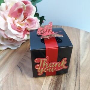Thank You Favor Gift Box