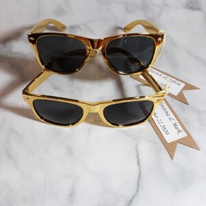 Bachelorette Party Gold Sunglasses