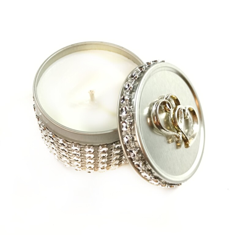 Wedding Mini Tin Soy Wax Candle