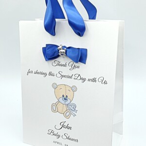 Teddy Bear Baby Shower Party Favor Gift Bags