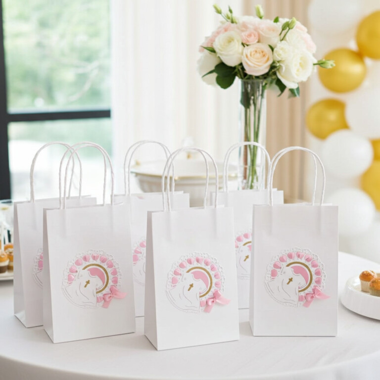 Baptism Party Favor Gift bags