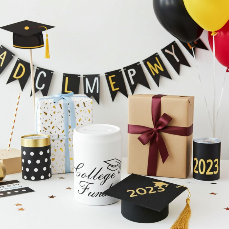 Graduation money jar