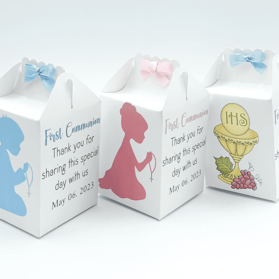 First Communion gift boxes