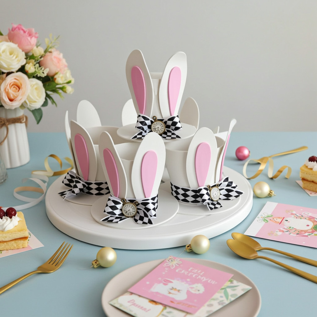 DIY Alice Rabbit Mad Hatter Hat