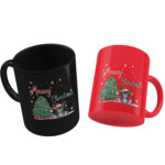 Christmas cat clipart with tree and gifts – festive sweatshirt PNG