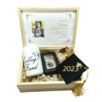 Gift wooden box for sudent