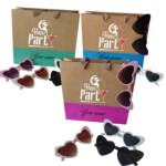 Personalized Hen Party Gift Bags with Heart Sunglasses – Available in Pink, Blue and Green